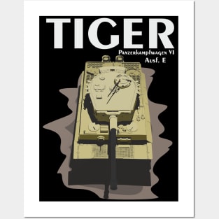 Tiger Tank Posters and Art